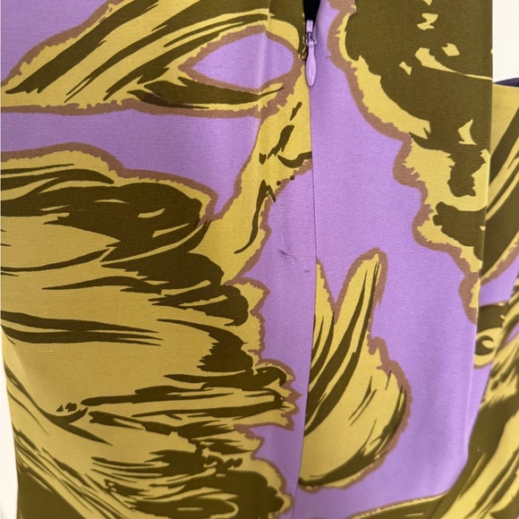 MILLY Silk & Gold Chain Halter Top - Picture 4 of 4